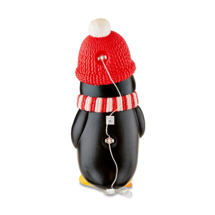 32" Lighted Blow Mold Penguin Christmas Decoration, 32 in, Multi-Color, by Holiday Time - Image 4