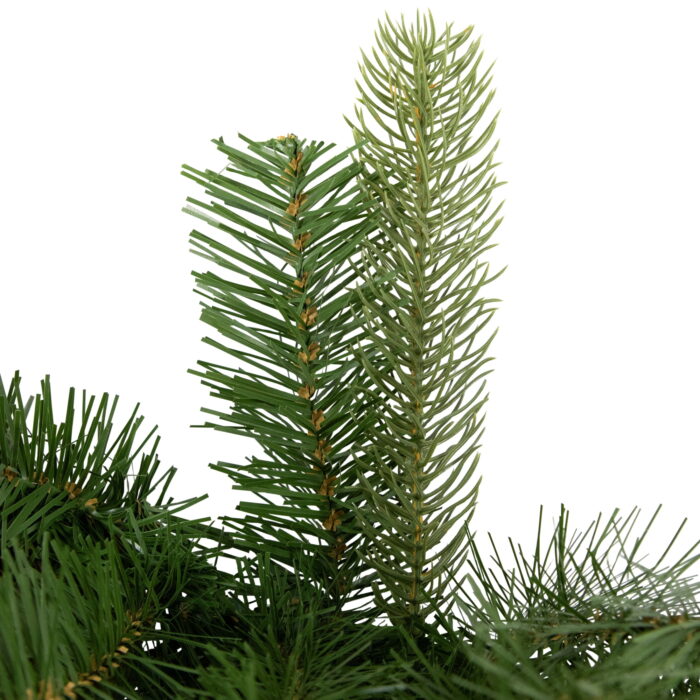 Northlight Real Touch™️ Noble Fir Commercial Christmas Garland with Berries - Unlit - 25' x 12" - Image 2