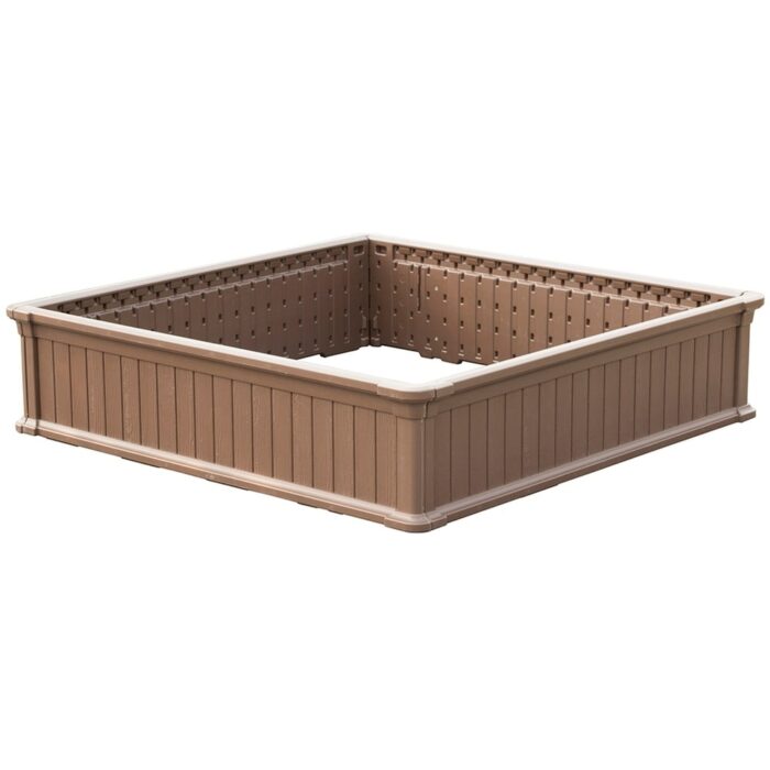 Modern Home HDPE Stackable Modular Raised Garden Bed Kit