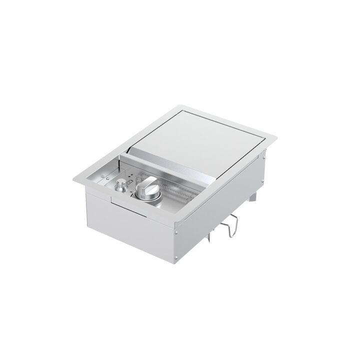 Spire Stainless Steel Built-in Side Burner - Silver - Image 2