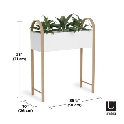 Umbra BELLWOOD Elevated Garden Bed & Storage Box - Image 2