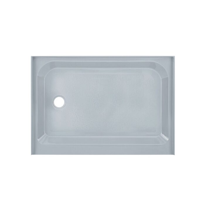 Voltaire 48 x 36 Single-Threshold, Left Drain, Shower Base, Grey - Image 2