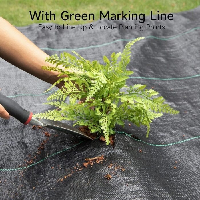 Dual-Layer Heavy-Duty Landscape Fabric for Orchard Weed Control - Image 2