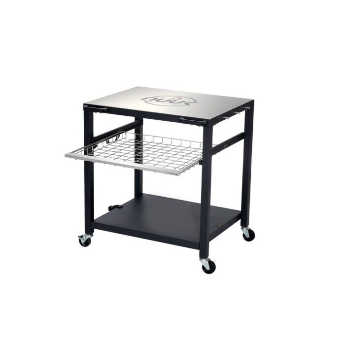 NUUK Deluxe 30" Stainless Steel Pizza Oven Table and Prep Station - N/A