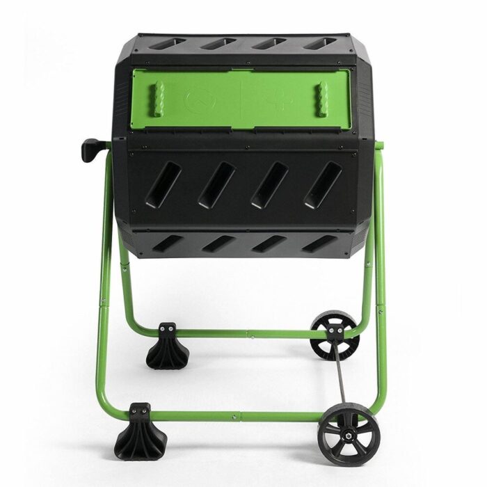Mobile composting drum