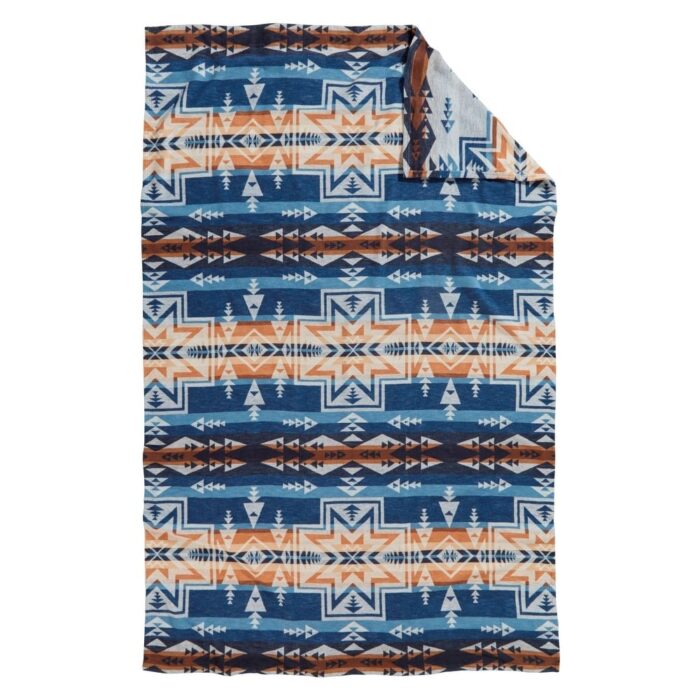 Pendleton Silver City Denim Machine Washable King Blanket - Image 2