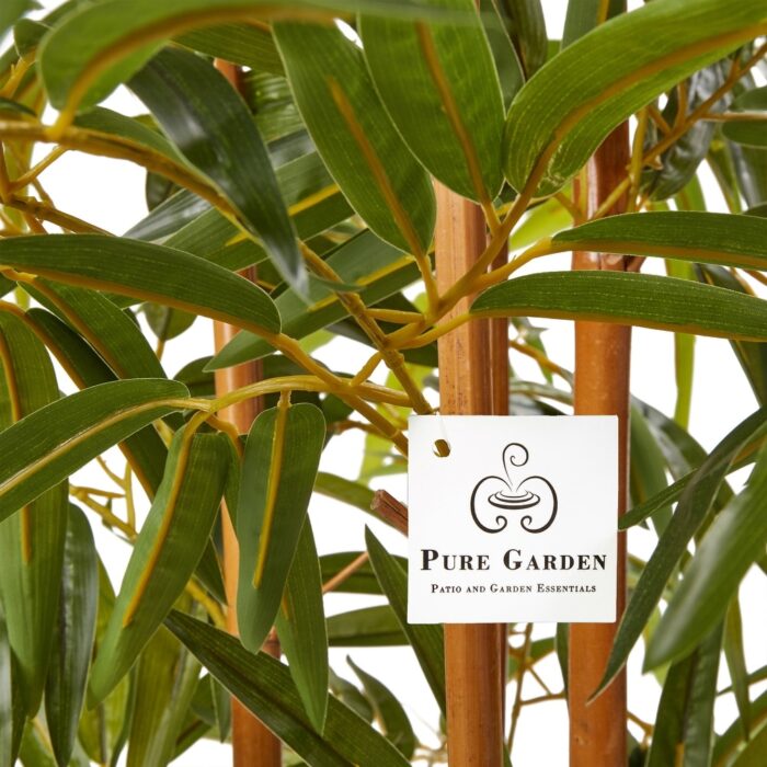 Pure Garden 6FT Artificial Bamboo Tree with Pot - Image 2