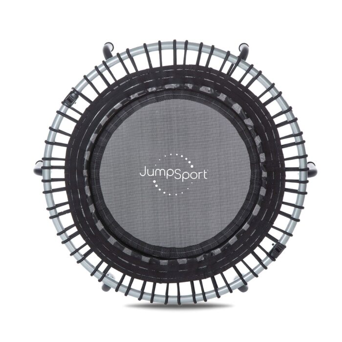 JumpSport 350f Indoor Lightweight 39-Inch Folding Fitness Trampoline, Black