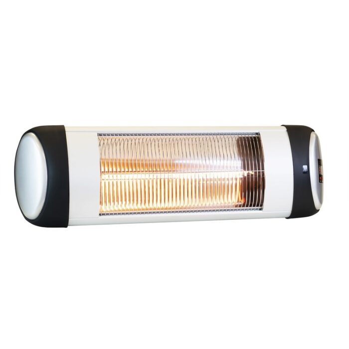 Electric Infrared Space Heater with Remote Control for Patio, Home, Shop, Garage, Deck, Camping by Sun-Ray