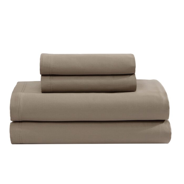 Calvin Klein Organic Earth Solid 4 Piece Sheet Set - Image 2