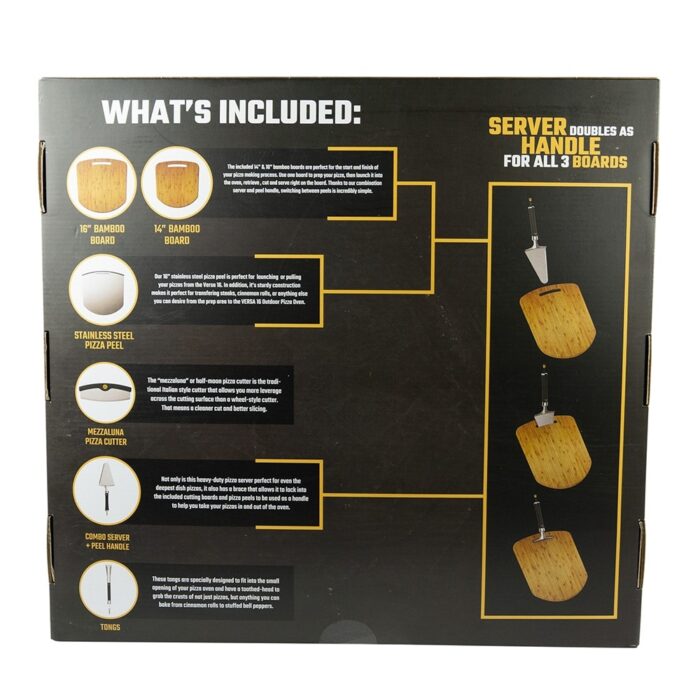 Halo Versa 16 Cook And Serve Ultimate All-In-One Kit For Pizza Process HZ-3022 - Image 2