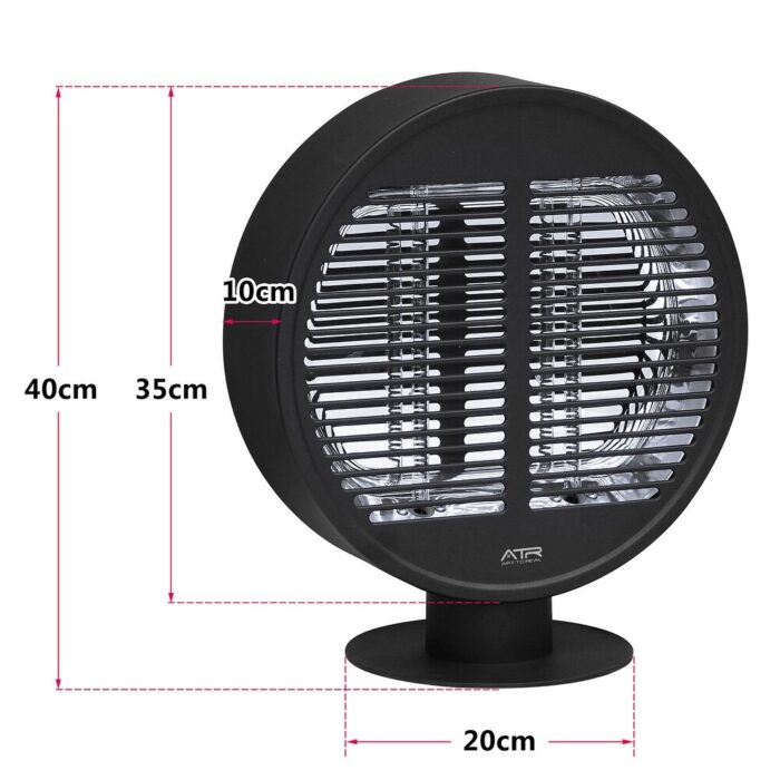 Portable electric patio heater, independent IP54 waterproof design - Image 2