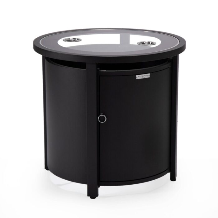LeisureMod Walbrooke Outdoor Patio Round Tank Holder - N/A - Image 2