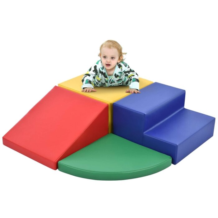 Soft Climb & Crawl Foam Playset: Nugget Block for Infants, Preschoolers, Toddlers