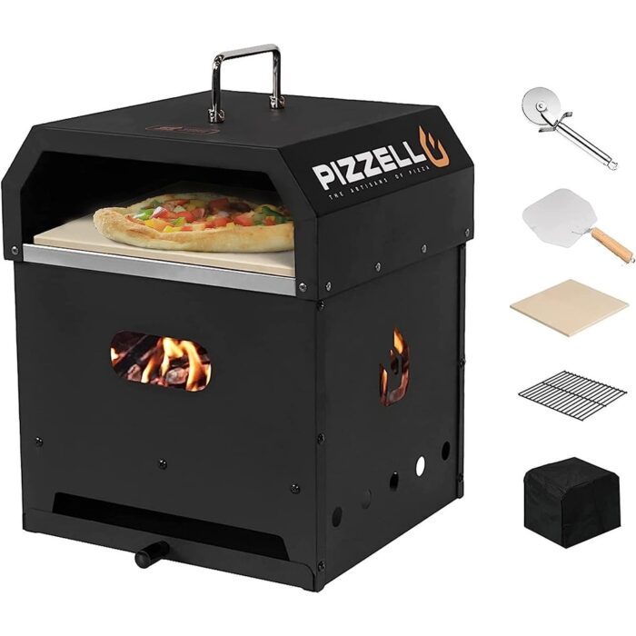 12" 4 in 1 Outdoor Pizza Oven - 12 inch