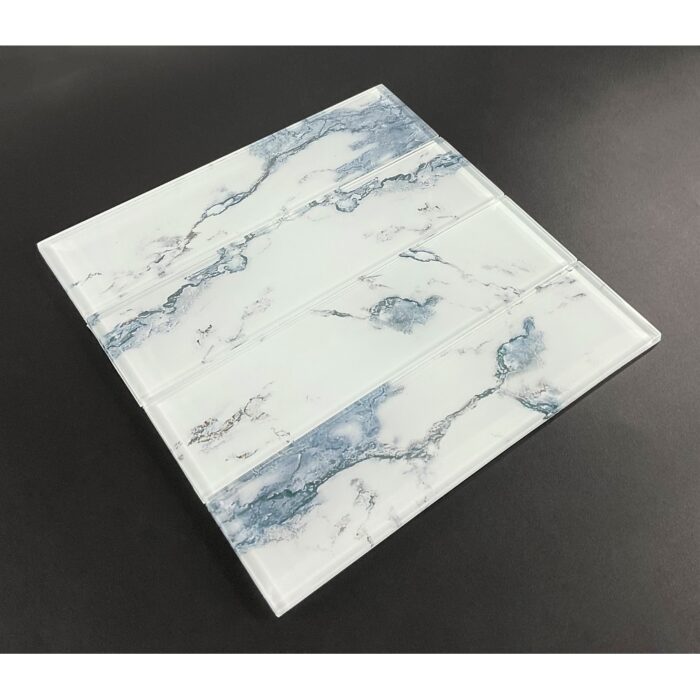 3 x 12 Glass Subway Wall Tiles - Case (10 Square Feet / 40 Pieces) - Image 2