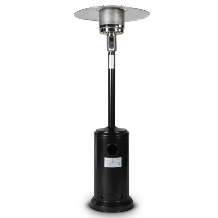 Outdoor Garden 46000BTU Propane Mushroom Patio Heater with Wheels and Hose Set