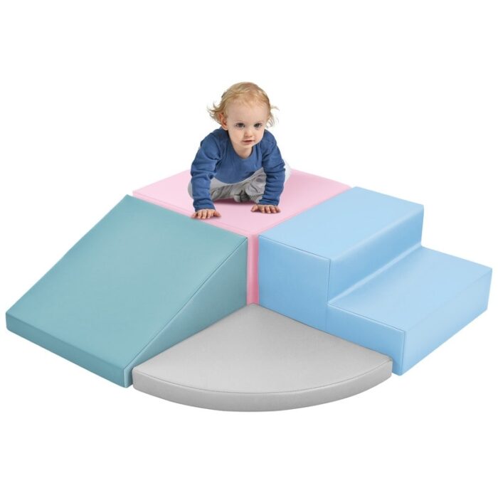 Kids Crawling and Climbing Indoor Active Play Structure - Image 2
