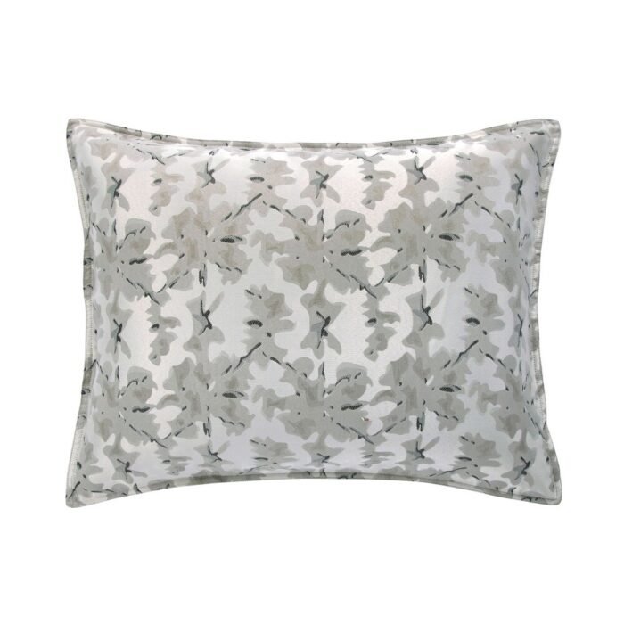 HiEnd Accents Warshack Silver & Gray Inkblot Pillow Sham Set, 2PC