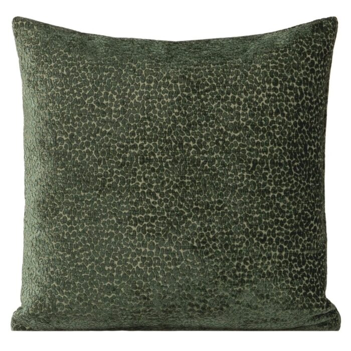 Spotted Embossed Velvet Throw Pillow - Image 2
