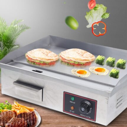 1.6kW 110V Stainless Steel Electric Grill