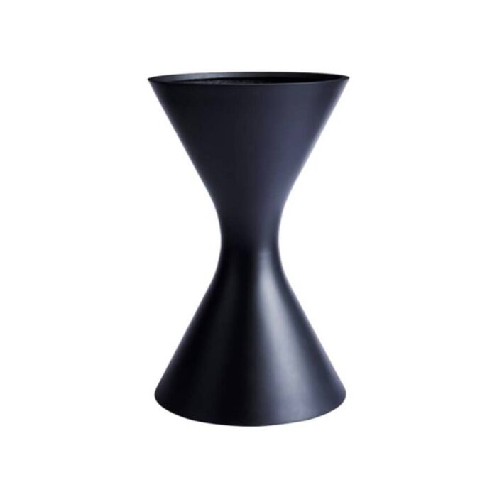 DreamPatio San Francisco Fiberstone Hourglass Planter for Indoor/Outdoor - Image 2