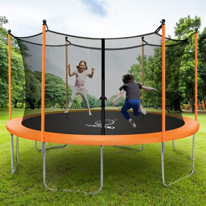 Trampoline for Kids with Safety Enclosure Net