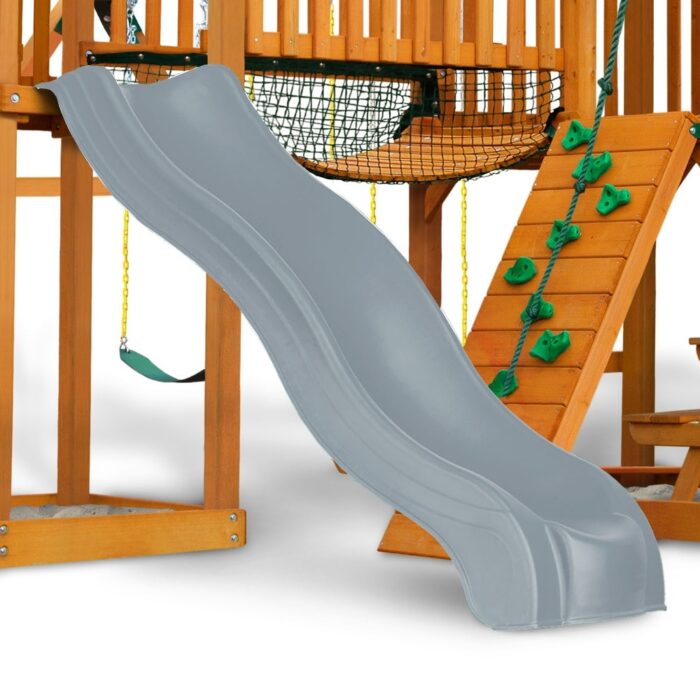 Swing-N-Slide Gray 8-Ft Apex Slide - Mounts to 4-Ft. Platforms