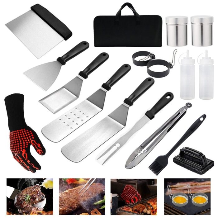 BBQ Tool Set Stainless Steel BBQ Accessories - N/A