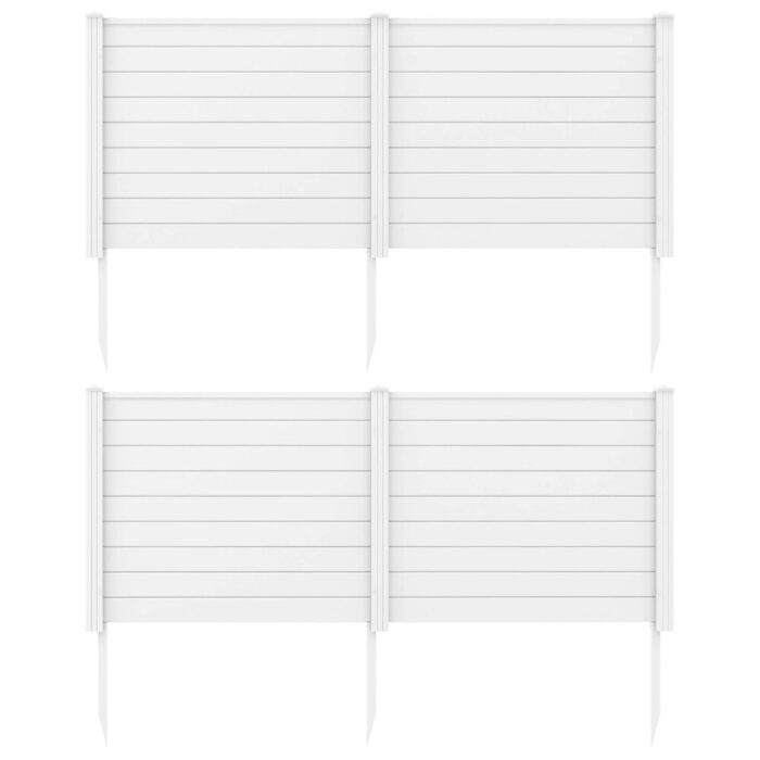 Costway 2 PCS 48"L x 37.5"H Air Conditioner Fence Screen Panel Kit - See Details - Image 2