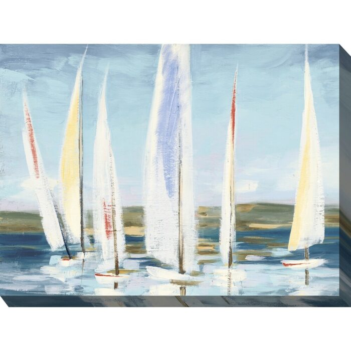 Wind In The Sails Indoor/Outdoor Art 40"x30"