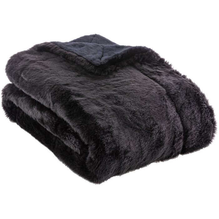 Husband Pillow - Exquisite Cozy Faux Fur - Double Sided Weighted Throw Blanket - 2-tone, 50"X 60"