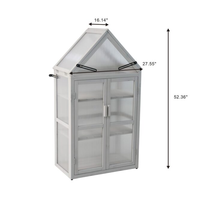 Mini Greenhouse Kit - Outdoor Plant Stand, Small Green House, Plant Stand Indoor - Image 2