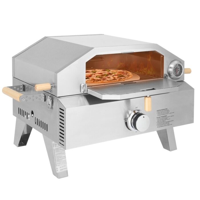 Outdoors Stainless Steel Propane Pizza Oven - Image 2