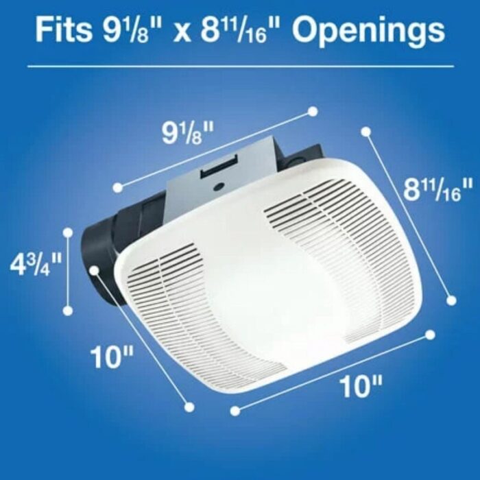 120 CFM High Performance Snap-in Exhaust Fan - N/A - Image 2