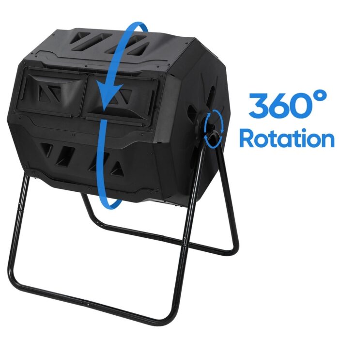 Outdoor composting machine