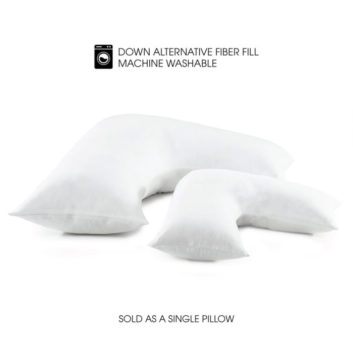 I AM™ Boomerang Pillow - White - Image 2