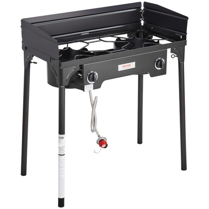 VEVOR Single Burner Outdoor Camping Stove,for BBQ Home Camp Patio RV Cooking