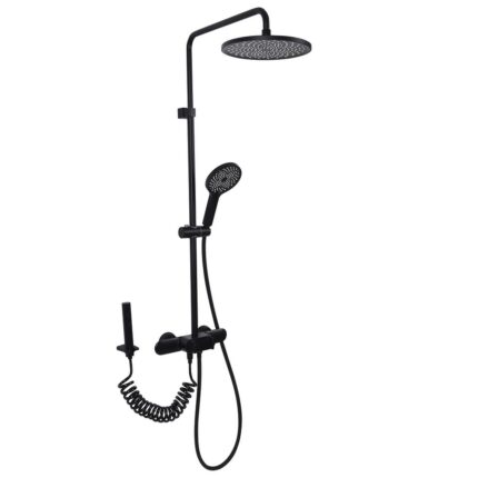 Wall-Mounted Complete Shower System with Rough In-Valve - Image 2