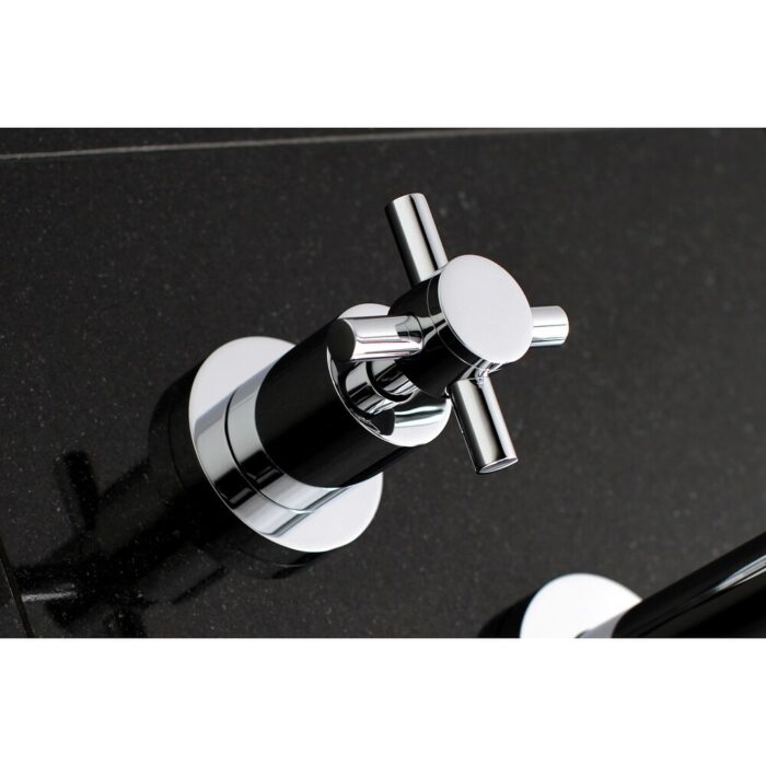 Concord 3-Hole Wall Mount Roman Tub Faucet - Image 2