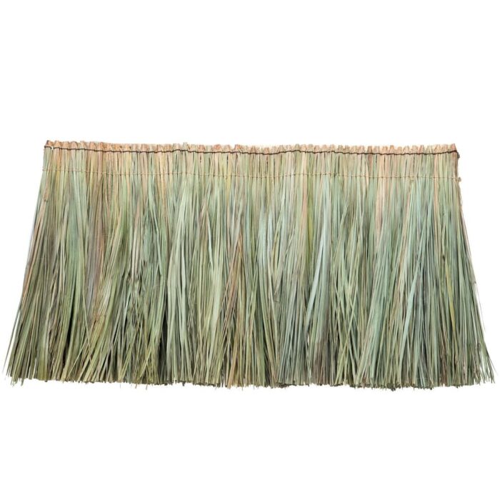 Tahitian Thatch Panel Palapa Cover Tiki Bar Roof Grass 24" H x 36" L