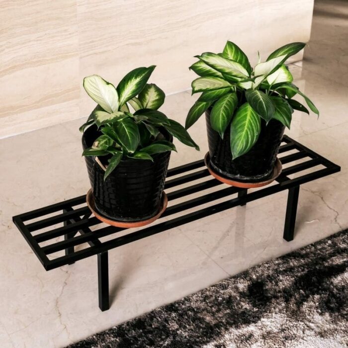 One Tier Metal Plant Stand - Image 2