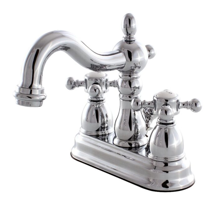 Heritage Two-Handle 3-Hole Deck Mount 4 in. Centerset Bathroom Faucet - Image 2