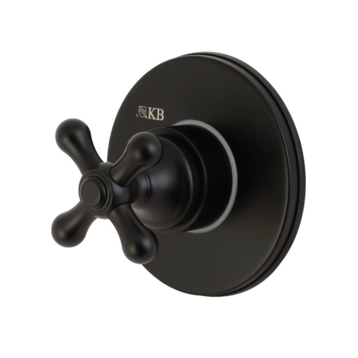 Single-Handle Three-Way Diverter Valve with Trim Kit