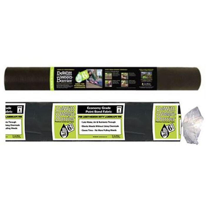 DeWitt 6YR6300 6 Year 6 x 300 Feet Non Woven Landscape Fabric Home Weed Barrier - 18