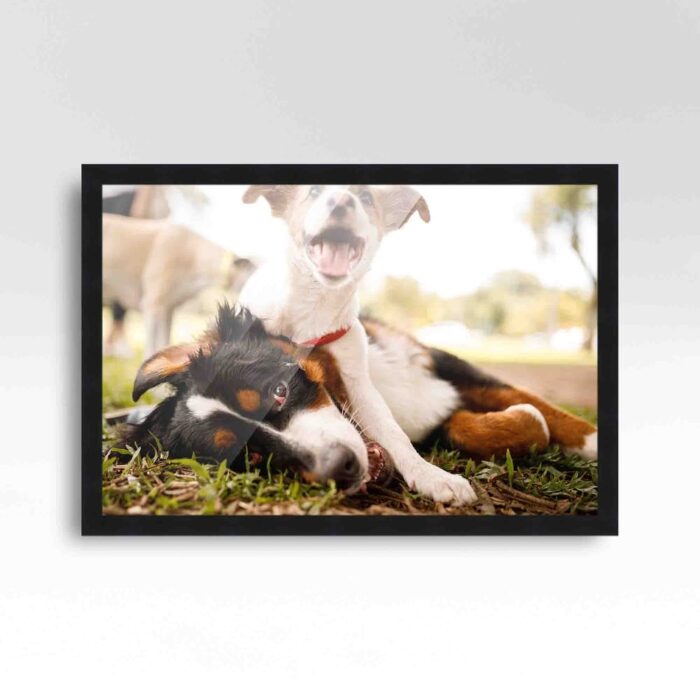 42x15 Black Picture Frame - Wood Picture Frame Complete with UV