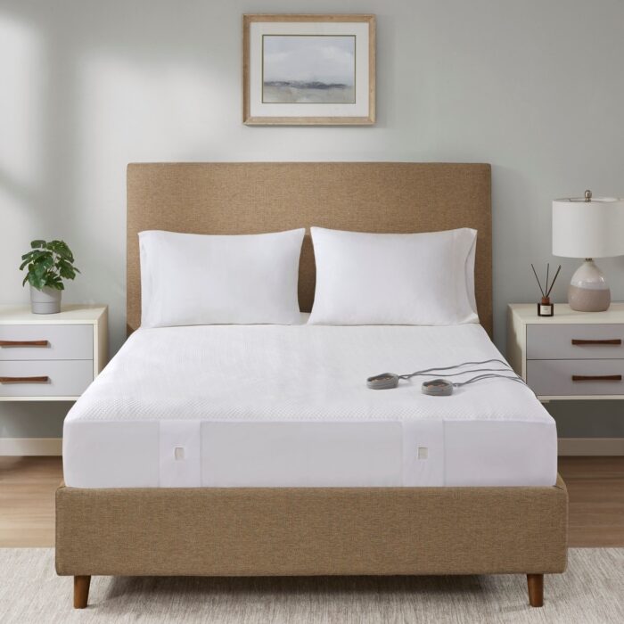Beautyrest Cool Touch White Heated Mattress Pad