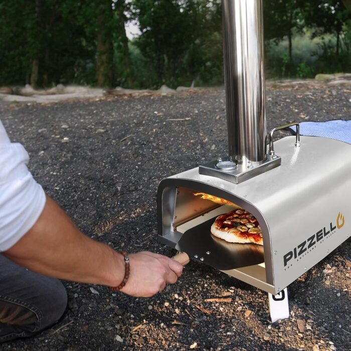 12" Outdoor Wood Fired Pizza Oven - 12 inch - Image 2