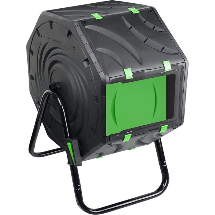 Outdoor Compost Bin, 19 Gallon Tumbler Compost Bin
