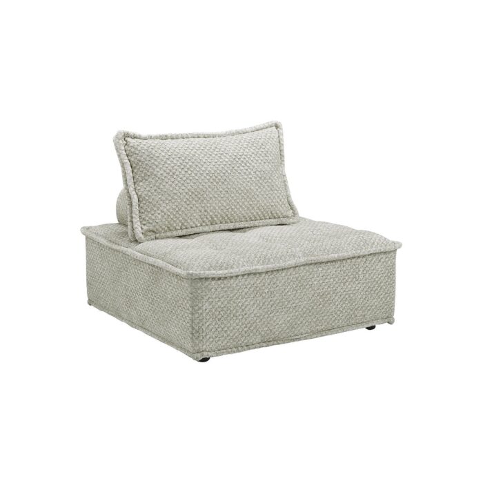 Bales Boho-Chic Modular Taupe Accent Chair - 40"W x 40"D x 30"H - Image 2